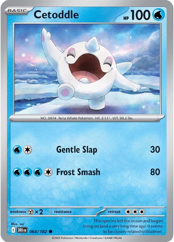 Cetoddle (064/182) [Scarlet & Violet: Destined Rivals] | Eastridge Sports Cards & Games