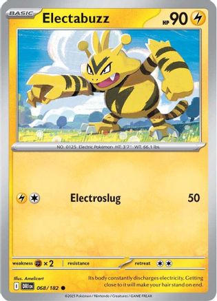 Electabuzz (068/182) [Scarlet & Violet: Destined Rivals] | Eastridge Sports Cards & Games