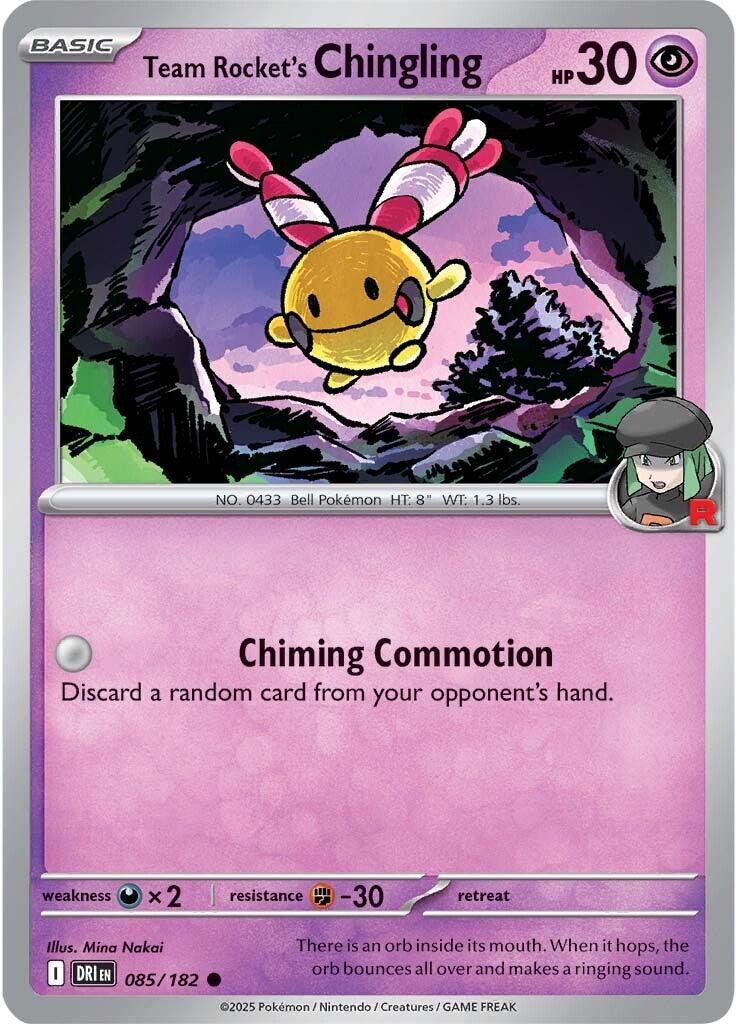 Team Rocket's Chingling (085/182) [Scarlet & Violet: Destined Rivals] | Eastridge Sports Cards & Games