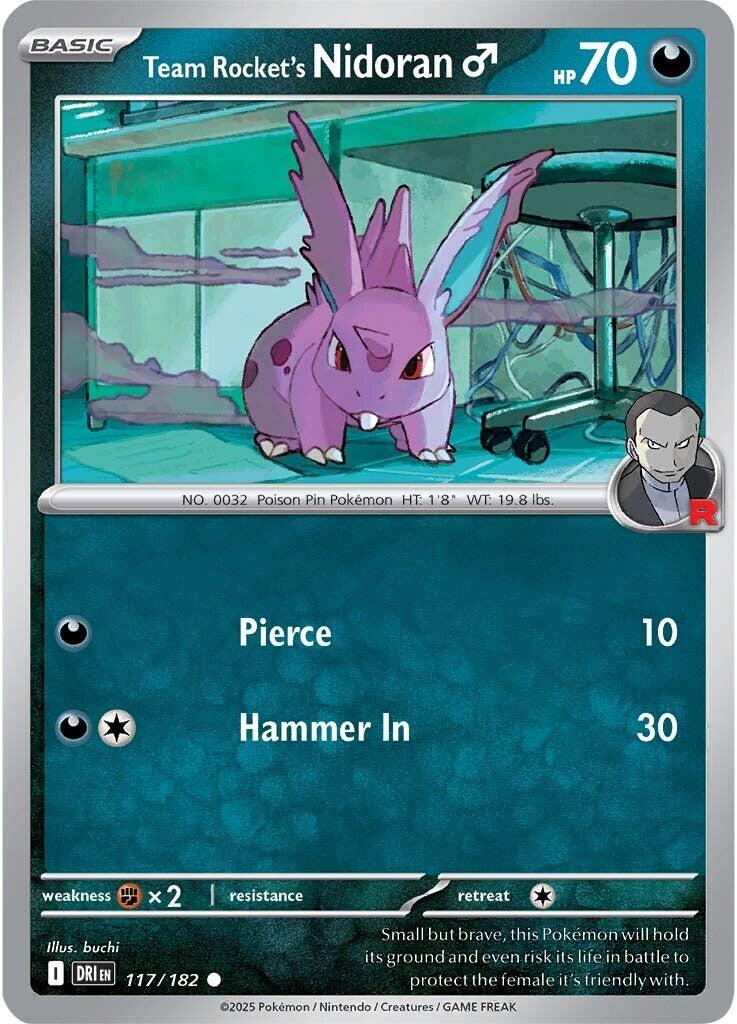 Team Rocket's Nidorand (117/182) [Scarlet & Violet: Destined Rivals] | Eastridge Sports Cards & Games