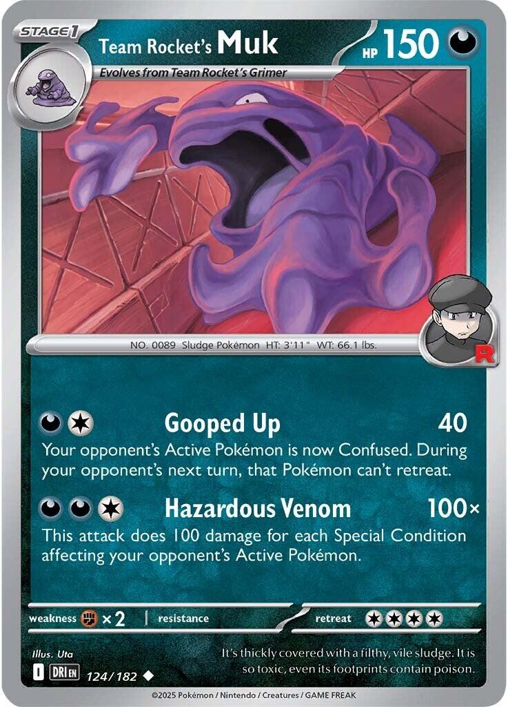 Team Rocket's Muk (124/182) [Scarlet & Violet: Destined Rivals] | Eastridge Sports Cards & Games