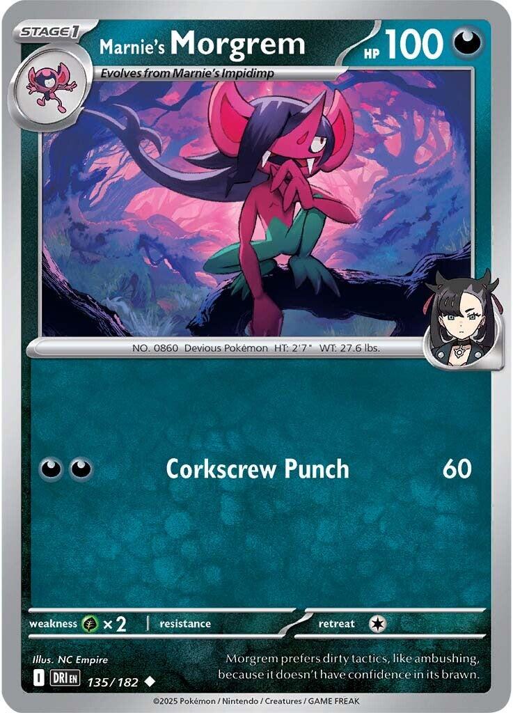 Marnie's Morgrem (135/182) [Scarlet & Violet: Destined Rivals] | Eastridge Sports Cards & Games