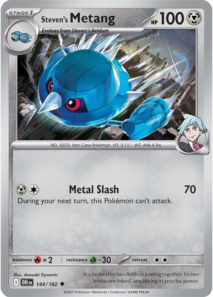Steven's Metang (144/182) [Scarlet & Violet: Destined Rivals] | Eastridge Sports Cards & Games