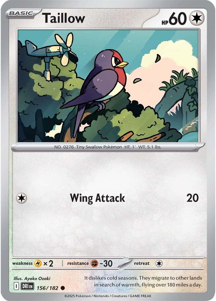 Taillow (156/182) [Scarlet & Violet: Destined Rivals] | Eastridge Sports Cards & Games