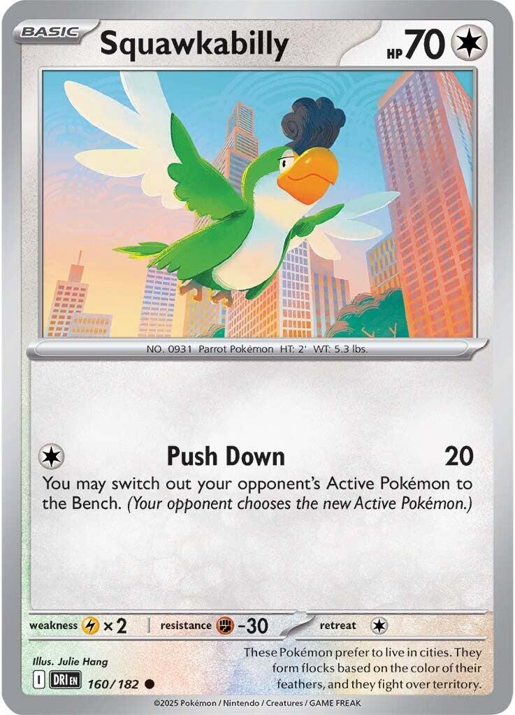 Squawkabilly (160/182) [Scarlet & Violet: Destined Rivals] | Eastridge Sports Cards & Games
