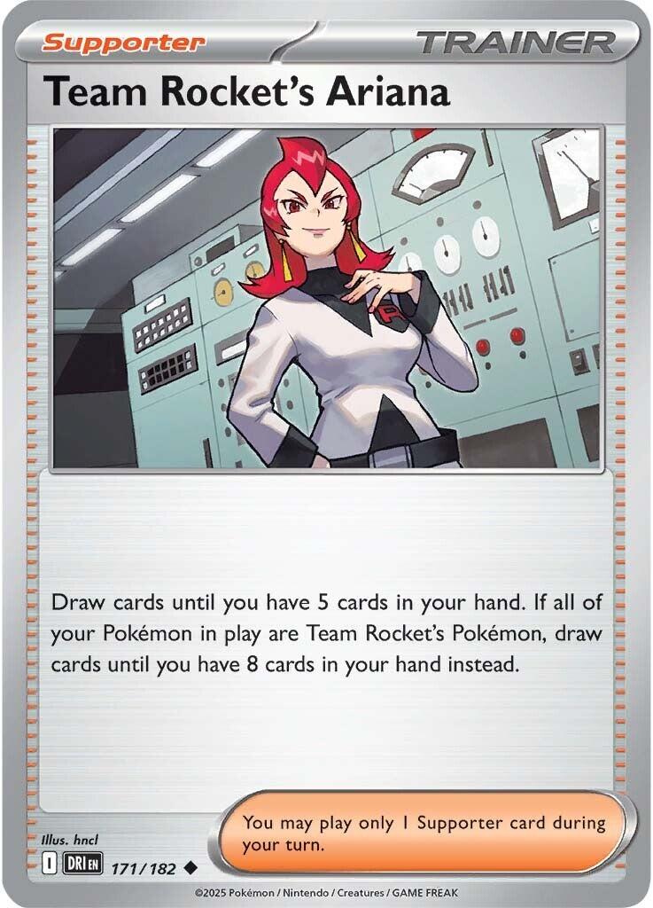 Team Rocket's Ariana (171/182) [Scarlet & Violet: Destined Rivals] | Eastridge Sports Cards & Games