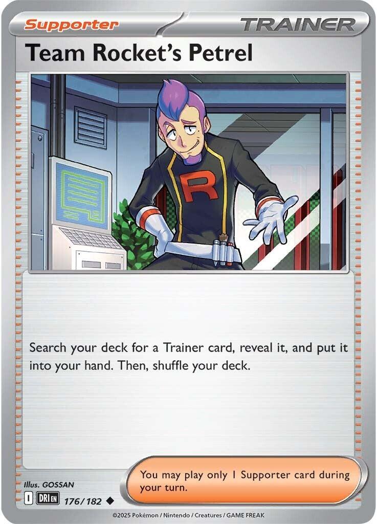 Team Rocket's Petrel (176/182) [Scarlet & Violet: Destined Rivals] | Eastridge Sports Cards & Games
