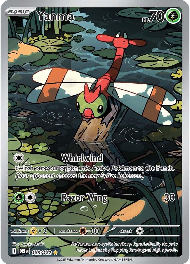 Yanma (183/182) [Scarlet & Violet: Destined Rivals] | Eastridge Sports Cards & Games