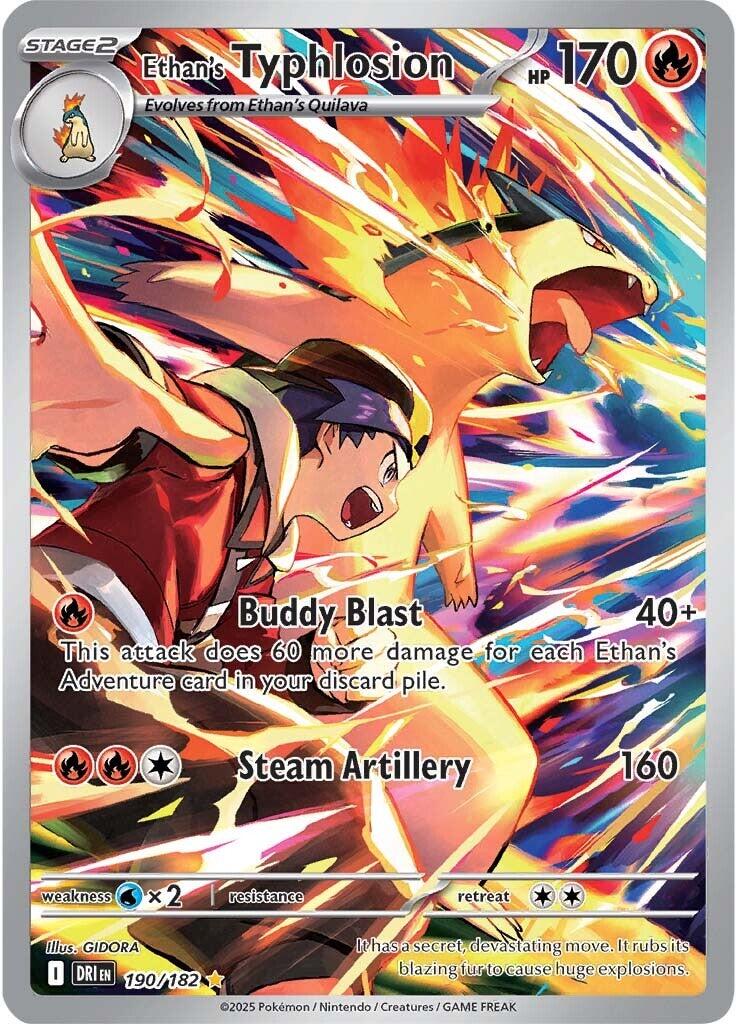 Ethan's Typhlosion (190/182) [Scarlet & Violet: Destined Rivals] | Eastridge Sports Cards & Games