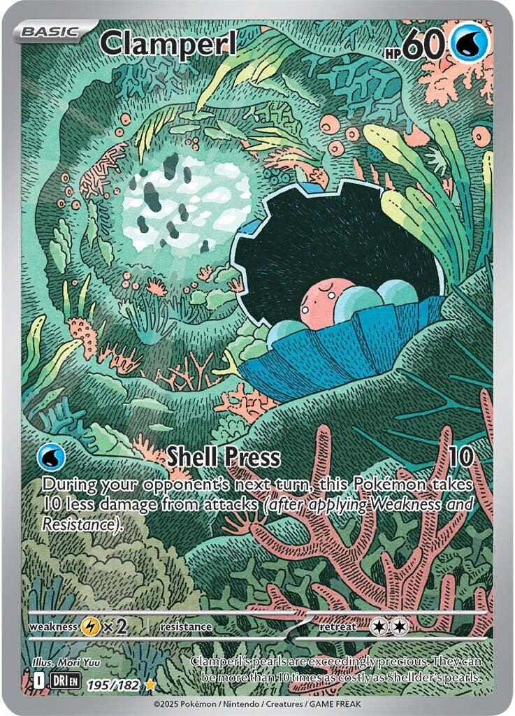 Clamperl (195/182) [Scarlet & Violet: Destined Rivals] | Eastridge Sports Cards & Games
