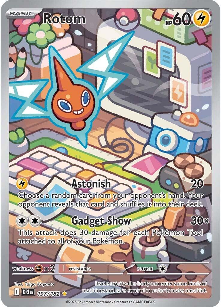Rotom (197/182) [Scarlet & Violet: Destined Rivals] | Eastridge Sports Cards & Games