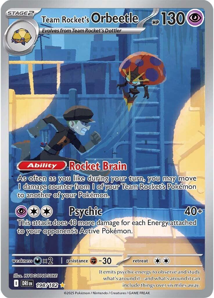 Team Rocket's Orbeetle (198/182) [Scarlet & Violet: Destined Rivals] | Eastridge Sports Cards & Games