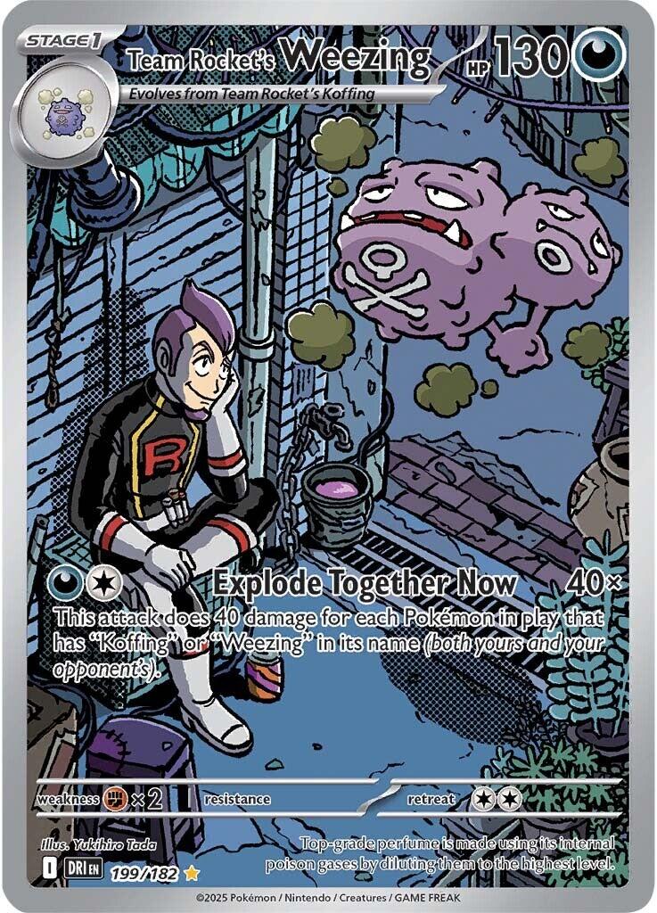 Team Rocket's Weezing (199/182) [Scarlet & Violet: Destined Rivals] | Eastridge Sports Cards & Games