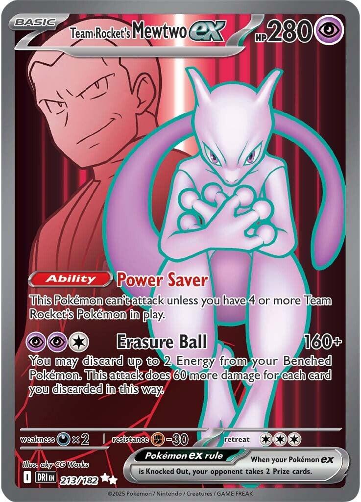 Team Rocket's Mewtwo ex (213/182) [Scarlet & Violet: Destined Rivals] | Eastridge Sports Cards & Games