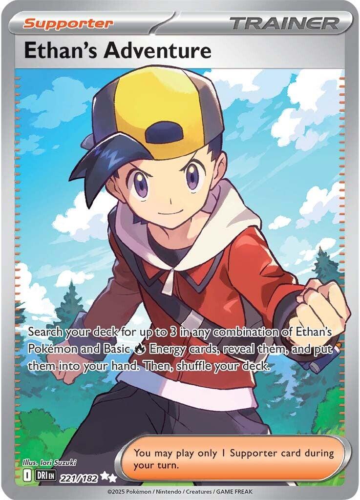 Ethan's Adventure (221/182) [Scarlet & Violet: Destined Rivals] | Eastridge Sports Cards & Games