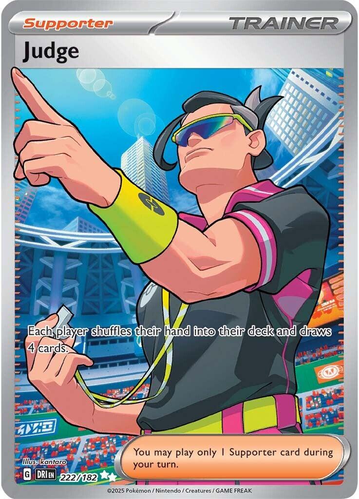 Judge (222/182) [Scarlet & Violet: Destined Rivals] | Eastridge Sports Cards & Games