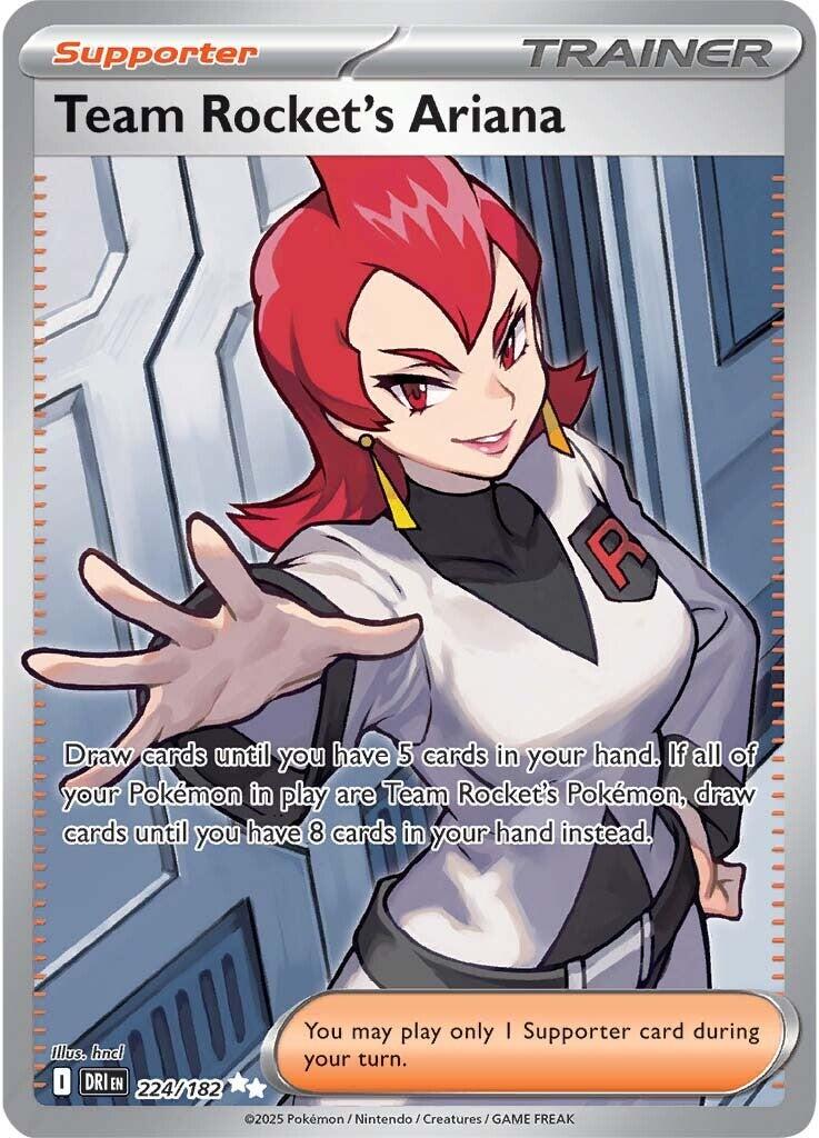 Team Rocket's Ariana (224/182) [Scarlet & Violet: Destined Rivals] | Eastridge Sports Cards & Games
