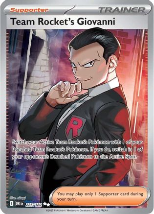 Team Rocket's Giovanni (225/182) [Scarlet & Violet: Destined Rivals] | Eastridge Sports Cards & Games