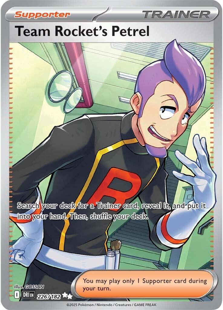 Team Rocket's Petrel (226/182) [Scarlet & Violet: Destined Rivals] | Eastridge Sports Cards & Games