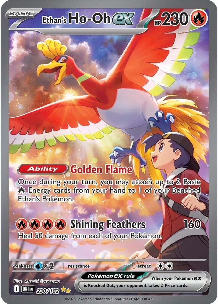 Ethan's Ho-Oh ex (230/182) [Scarlet & Violet: Destined Rivals] | Eastridge Sports Cards & Games