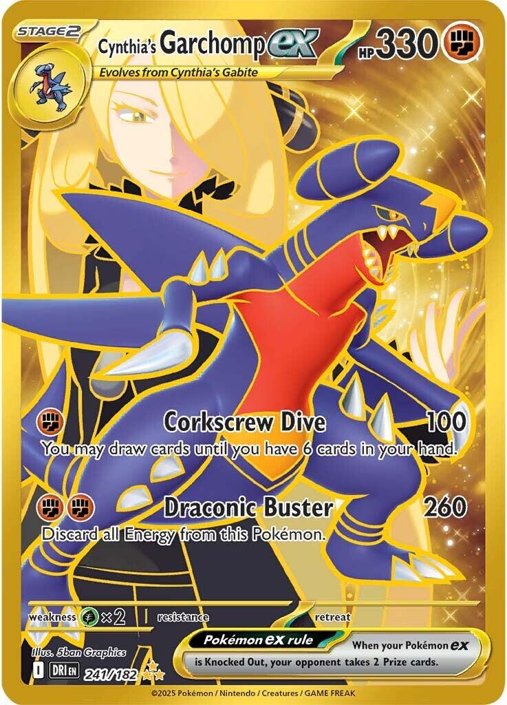 Cynthia's Garchomp ex (241/182) [Scarlet & Violet: Destined Rivals] | Eastridge Sports Cards & Games