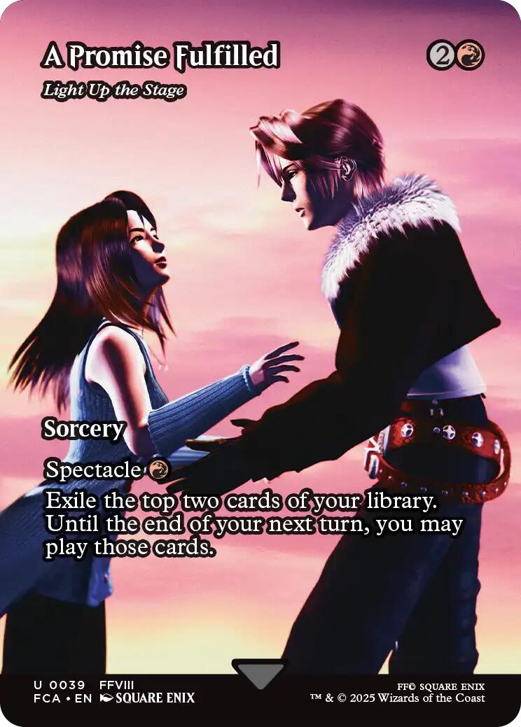 A Promise Fulfilled - Light Up the Stage (Showcase) [FINAL FANTASY : Through the Ages] | Eastridge Sports Cards & Games