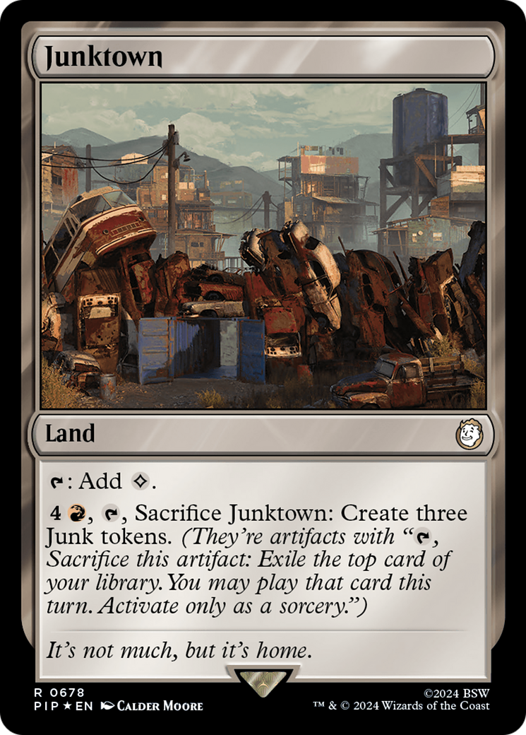 Junktown (Surge Foil) [Fallout] | Eastridge Sports Cards & Games