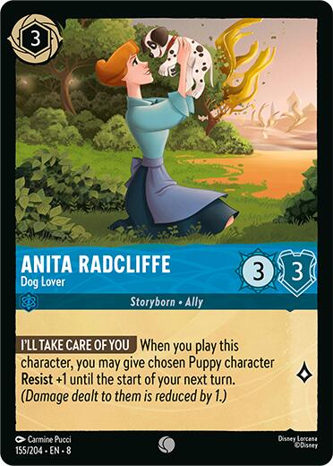 Anita Radcliffe - Dog Lover (155/204) [Reign of Jafar] | Eastridge Sports Cards & Games