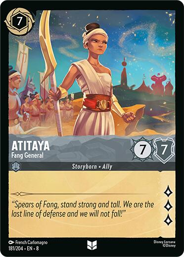 Atitaya - Fang General (181/204) [Reign of Jafar] | Eastridge Sports Cards & Games