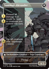 Crystal Fragments // Summon: Alexander (Borderless) [FINAL FANTASY] | Eastridge Sports Cards & Games