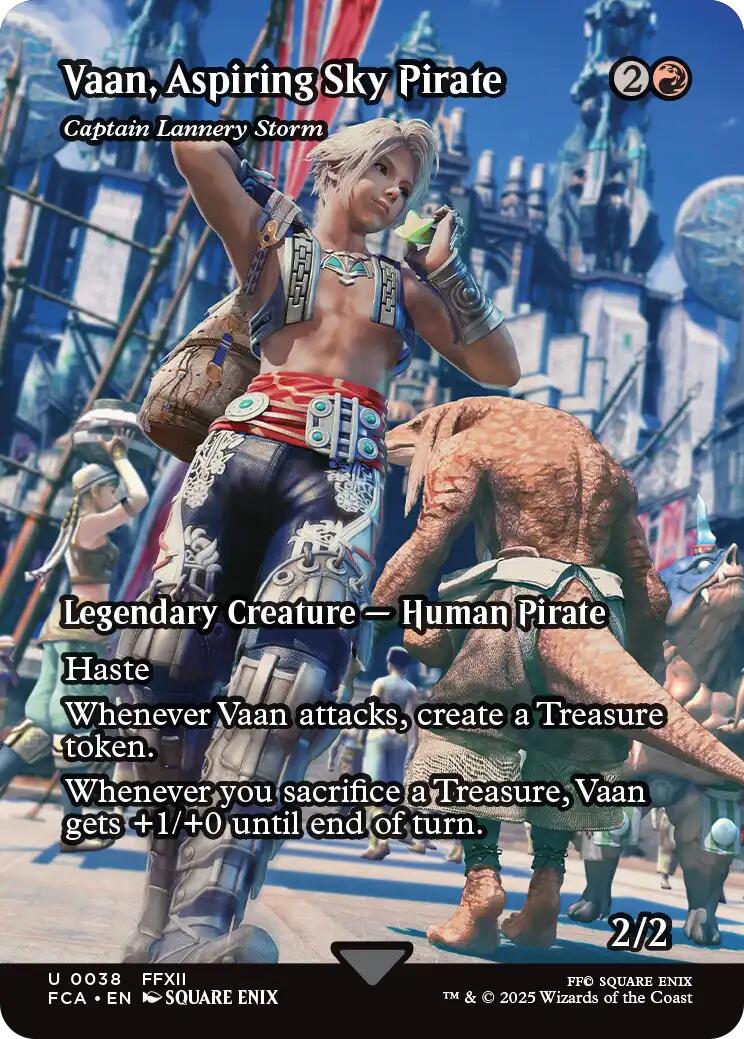 Vaan, Aspiring Sky Pirate - Captain Lannery Storm (Showcase) [FINAL FANTASY : Through the Ages] | Eastridge Sports Cards & Games