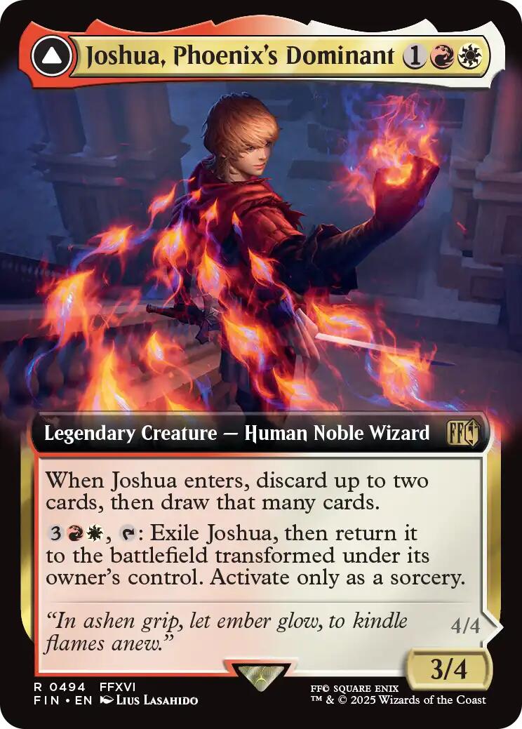 Joshua, Phoenix's Dominant (Extended Art) [FINAL FANTASY] | Eastridge Sports Cards & Games
