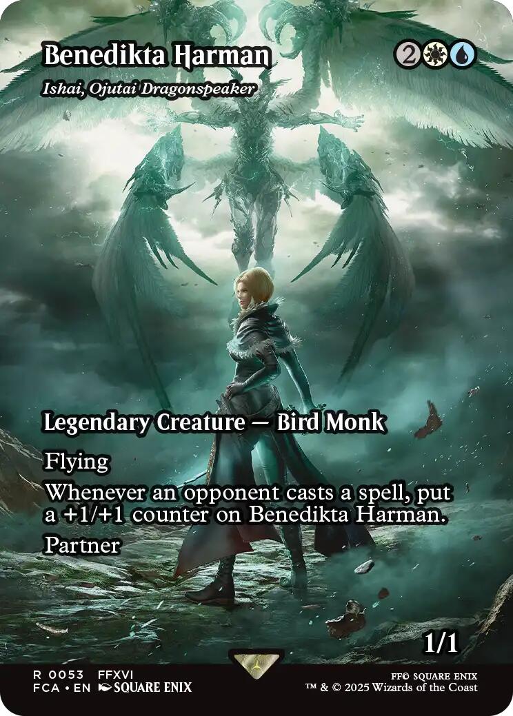 Benedikta Harman - Ishai, Ojutai Dragonspeaker (Showcase) [FINAL FANTASY : Through the Ages] | Eastridge Sports Cards & Games