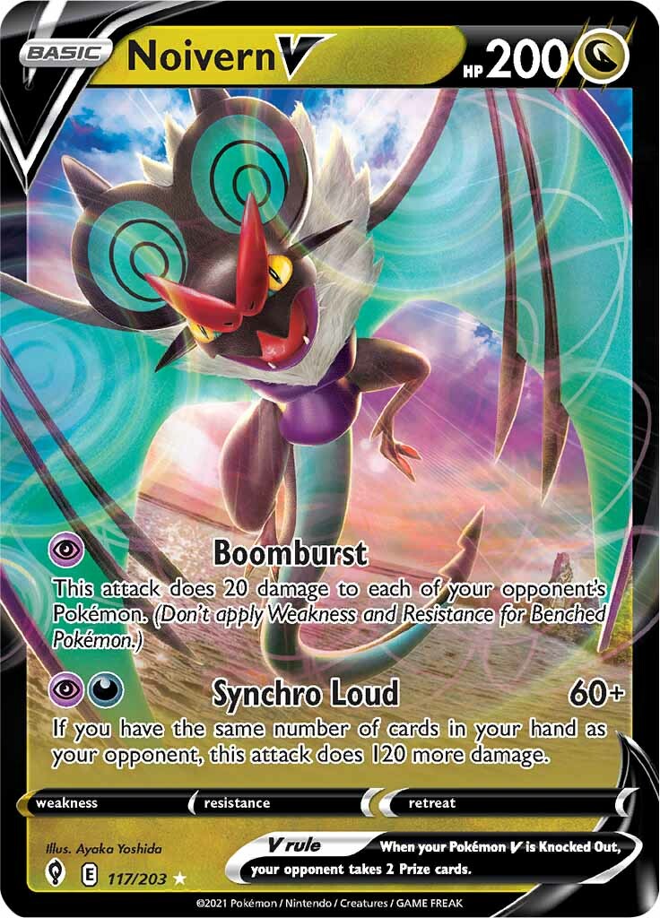 Noivern V (117/203) [Sword & Shield: Evolving Skies] | Eastridge Sports Cards & Games