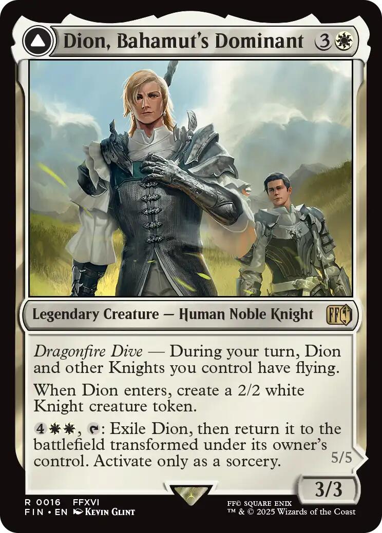 Dion, Bahamut's Dominant // Bahamut, Warden of Light [FINAL FANTASY] | Eastridge Sports Cards & Games