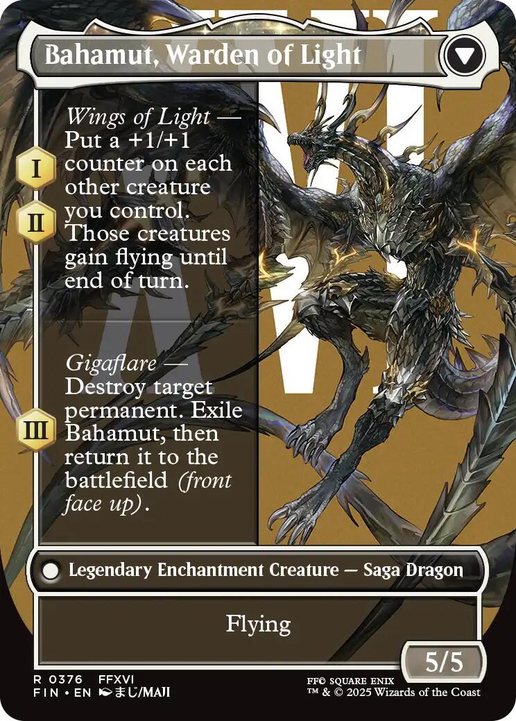 Dion, Bahamut's Dominant // Bahamut, Warden of Light (Borderless) [FINAL FANTASY] | Eastridge Sports Cards & Games