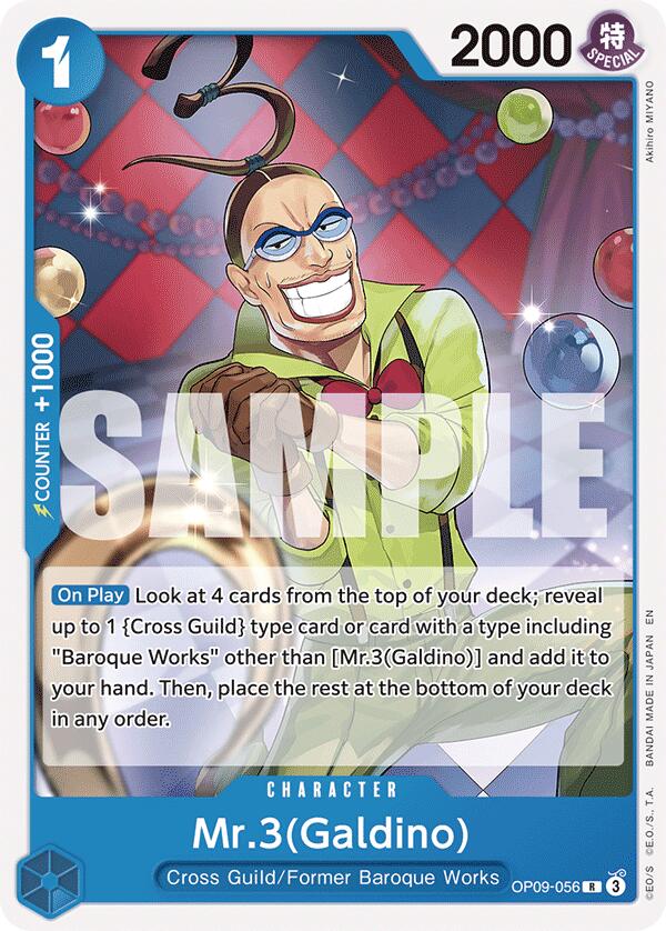 Mr.3(Galdino) (Reprint) [Starter Deck: Blue Buggy] | Eastridge Sports Cards & Games