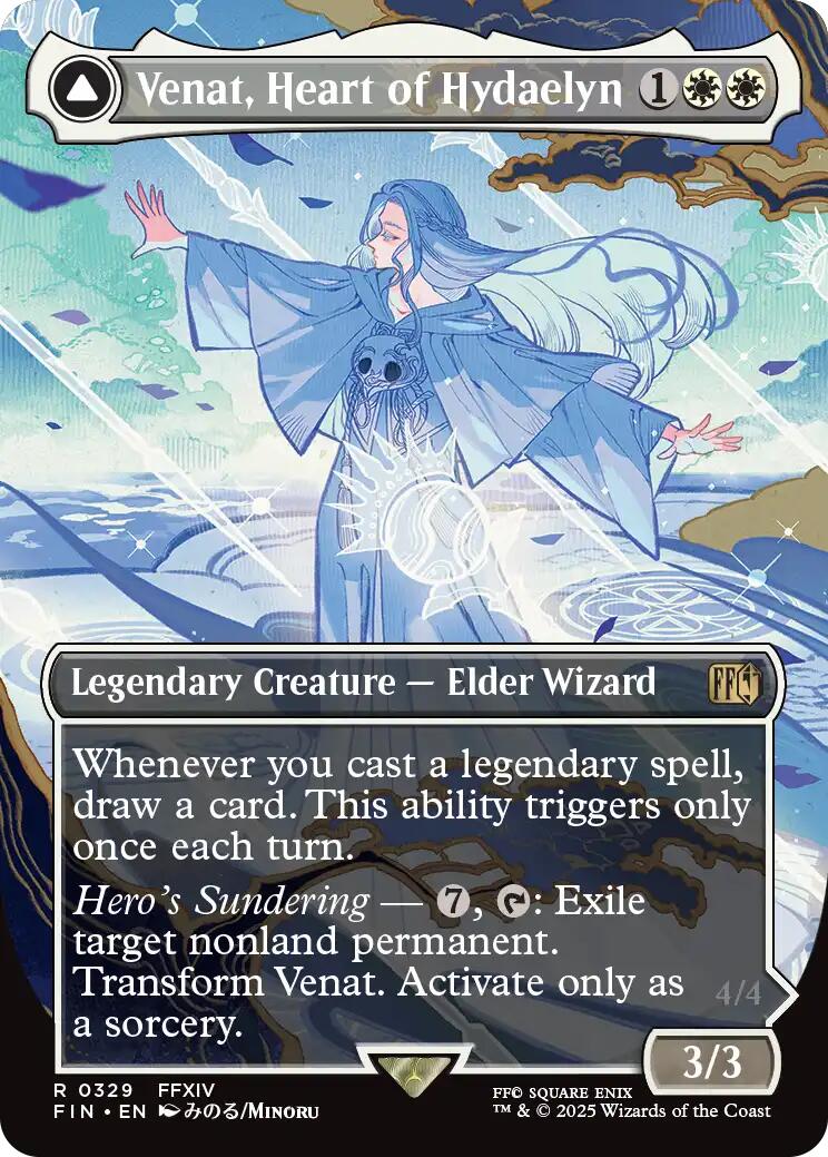 Venat, Heart of Hydaelyn // Hydaelyn, the Mothercrystal (Borderless) [FINAL FANTASY] | Eastridge Sports Cards & Games
