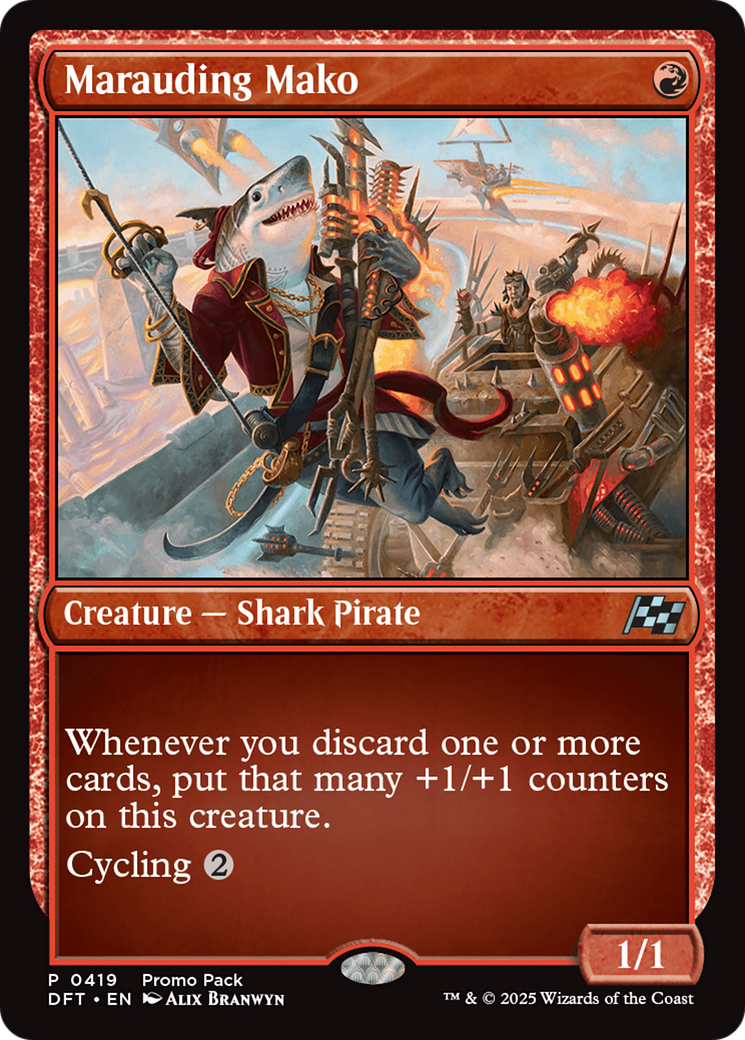 Marauding Mako [Aetherdrift Promos] | Eastridge Sports Cards & Games