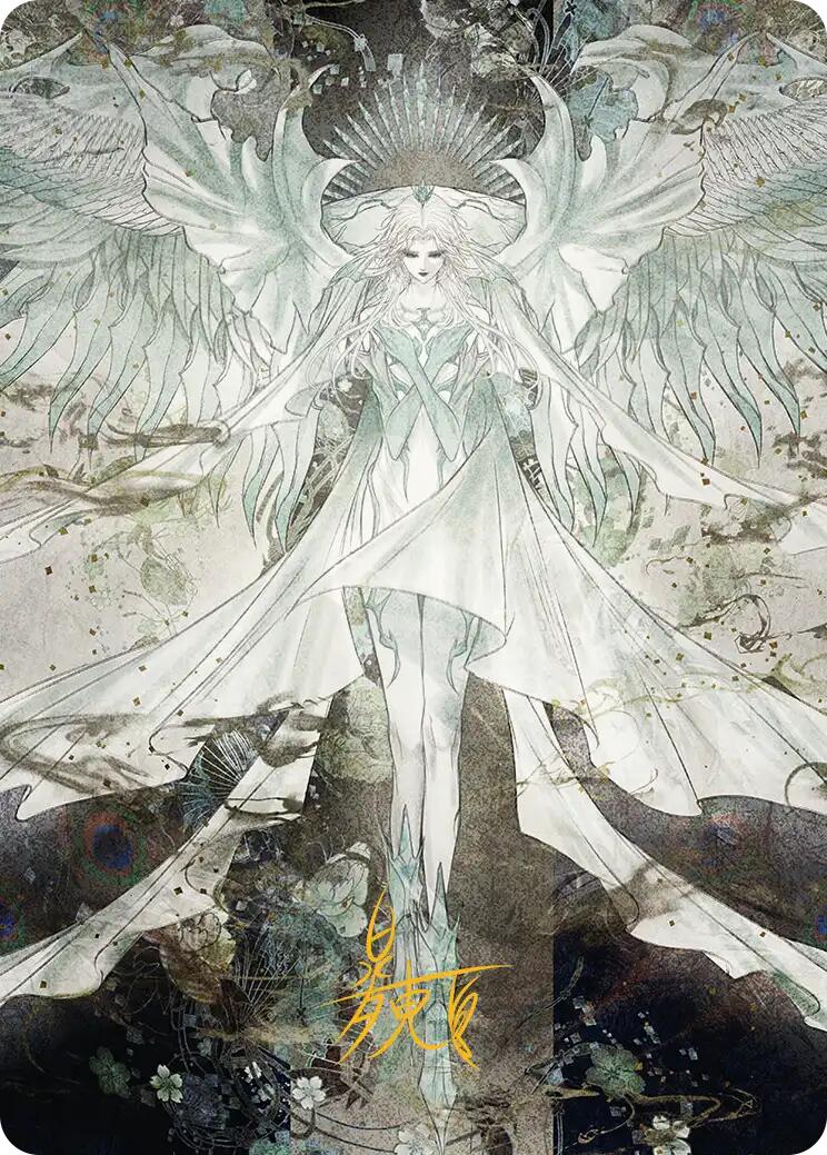 Hydaelyn, the Mothercrystal Art Card (Gold-Stamped Signature) [FINAL FANTASY Art Series] | Eastridge Sports Cards & Games