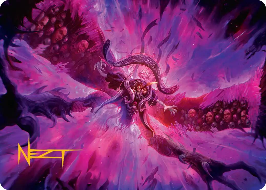 Hades, Sorcerer of Eld Art Card (Gold-Stamped Signature) [FINAL FANTASY Art Series] | Eastridge Sports Cards & Games