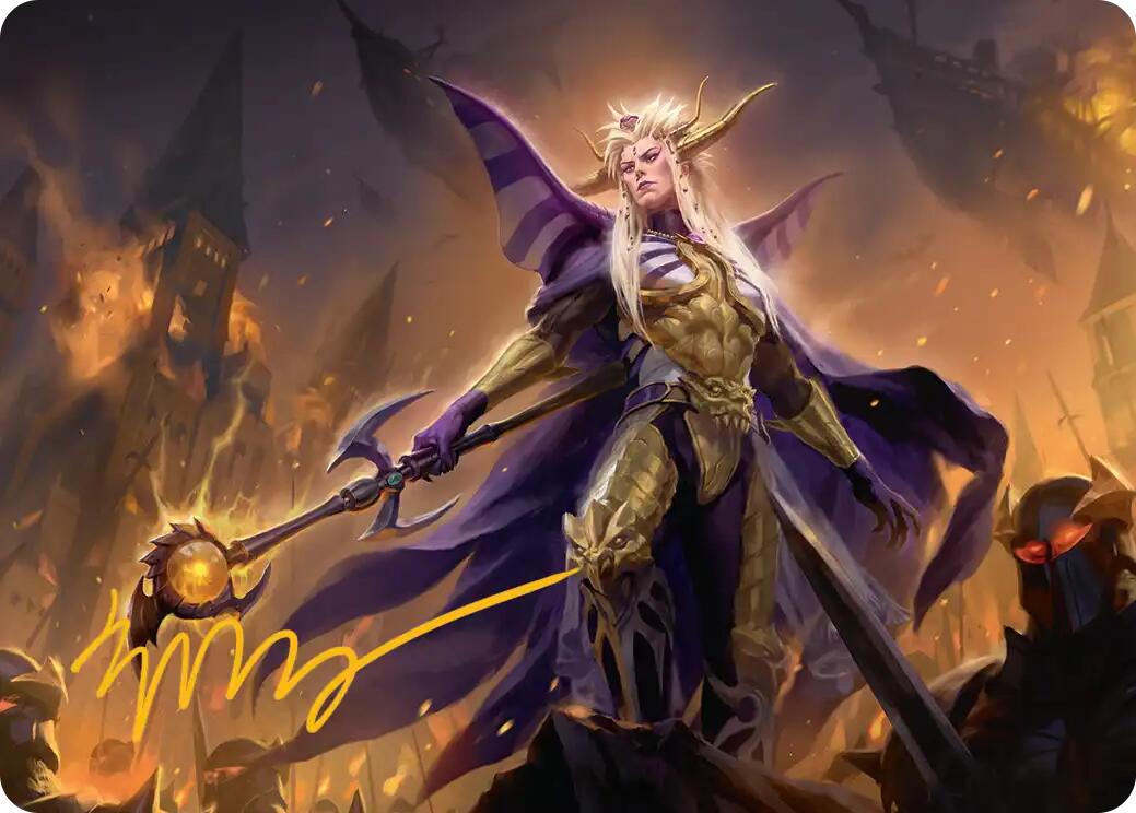 The Emperor of Palamecia Art Card (Gold-Stamped Signature) [FINAL FANTASY Art Series] | Eastridge Sports Cards & Games