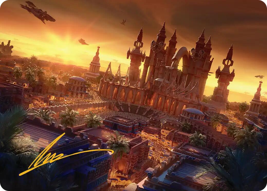 Rabanastre, Royal City Art Card (Gold-Stamped Signature) [FINAL FANTASY Art Series] | Eastridge Sports Cards & Games