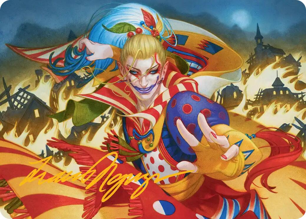 Ruinous Ultimatum Art Card (Gold-Stamped Signature) [FINAL FANTASY Art Series] | Eastridge Sports Cards & Games