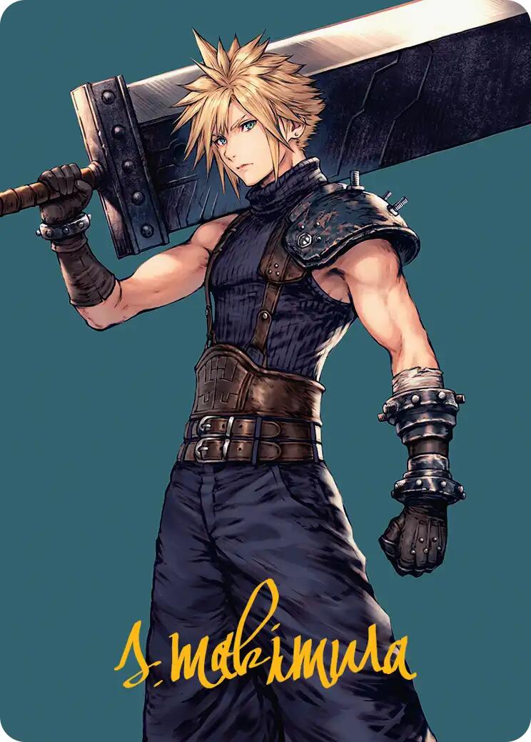 Cloud, Ex-SOLDIER Art Card (Gold-Stamped Signature) [FINAL FANTASY Art Series] | Eastridge Sports Cards & Games