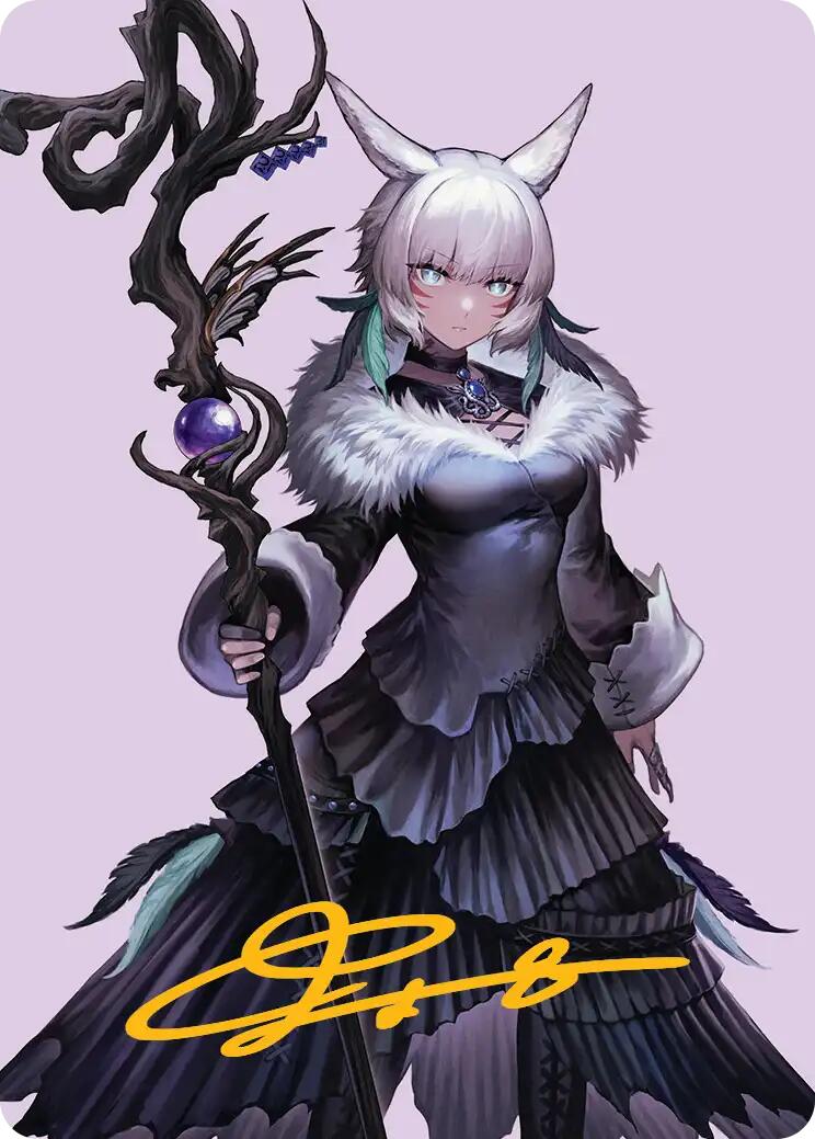 Y'shtola, Night's Blessed Art Card (53) (Gold-Stamped Signature) [FINAL FANTASY Art Series] | Eastridge Sports Cards & Games