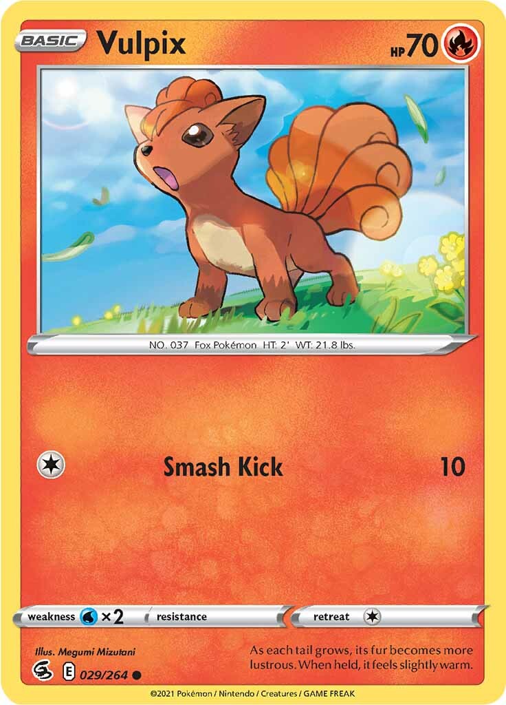 Vulpix (029/264) [Sword & Shield: Fusion Strike] | Eastridge Sports Cards & Games