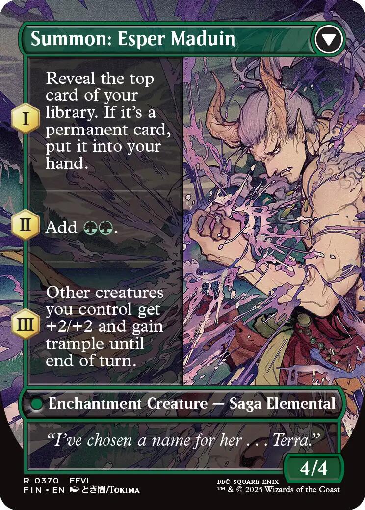 Esper Origins // Summon: Esper Maduin (Borderless) [FINAL FANTASY] | Eastridge Sports Cards & Games