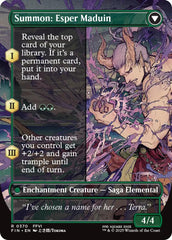 Esper Origins // Summon: Esper Maduin (Borderless) [FINAL FANTASY] | Eastridge Sports Cards & Games