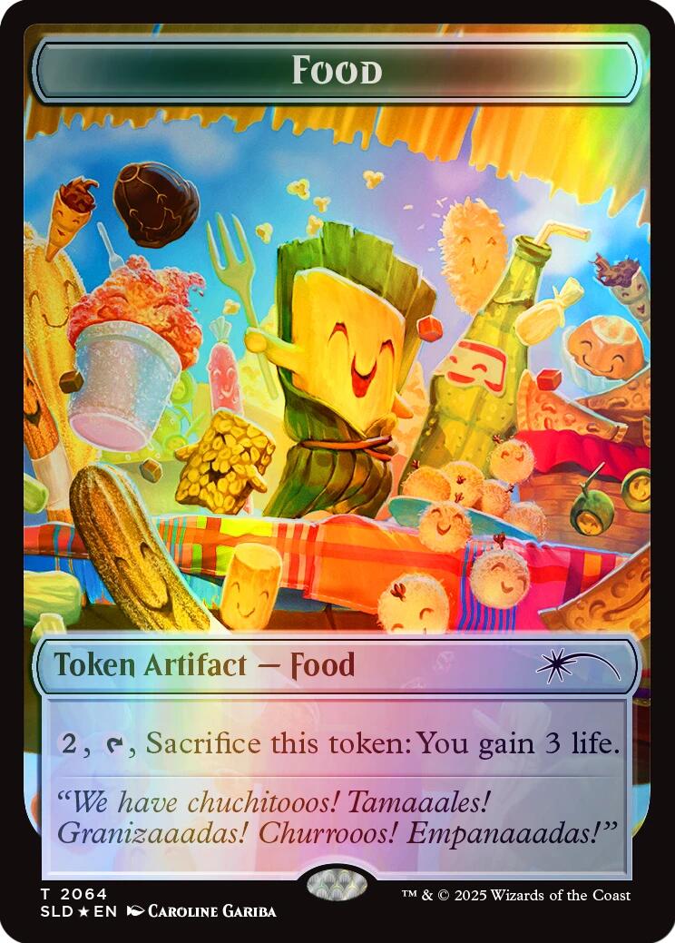 Food Token (2064) (Rainbow Foil) [Secret Lair Drop Series] | Eastridge Sports Cards & Games